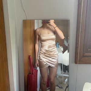 Gold Small Windsor Homecoming dress